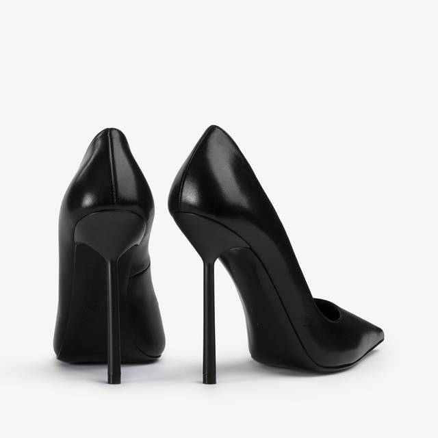 Le Silla Décolleté pelle nera Acquista Ora