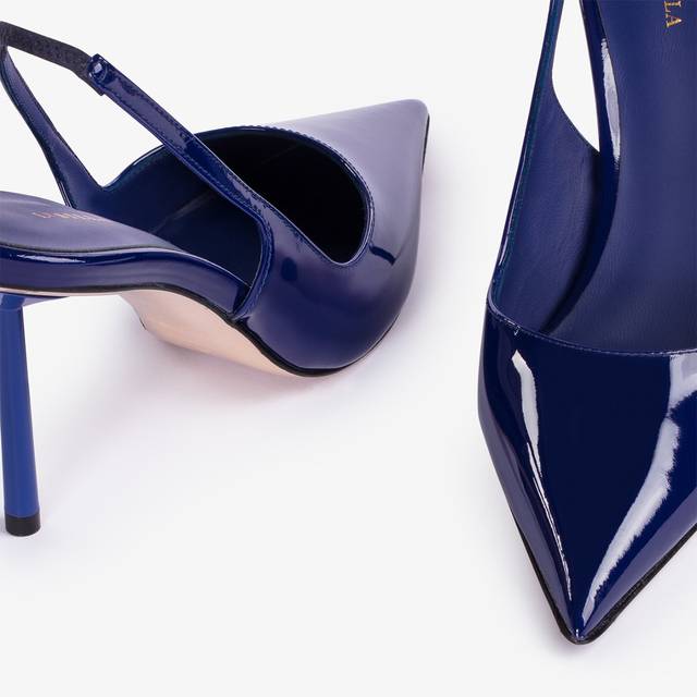 Le Silla Slingback vernice blu lazuli Vendita Economica