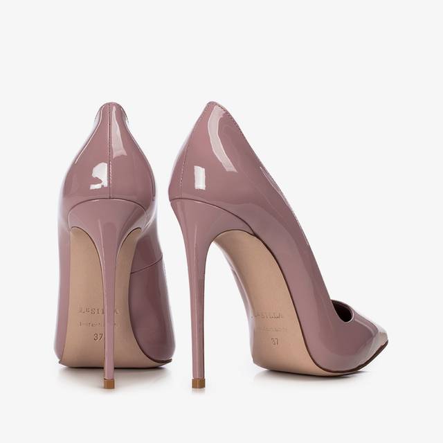Le Silla Décolleté vernice rosa paris Italy