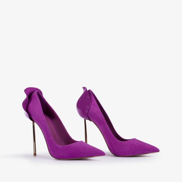 Le Silla Décolleté camoscio lavanda darling Nuovo