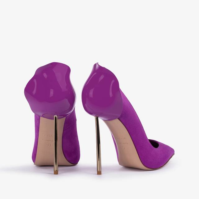 Le Silla Décolleté camoscio lavanda darling Nuovo