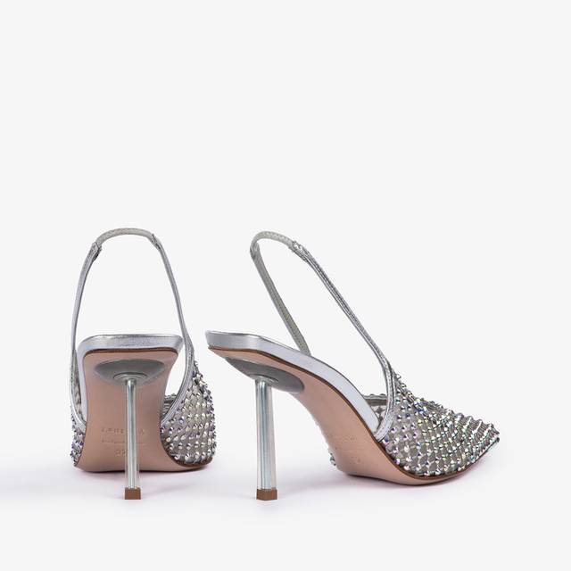 Le Silla Slingback gioiello rete argento eclissi Novità