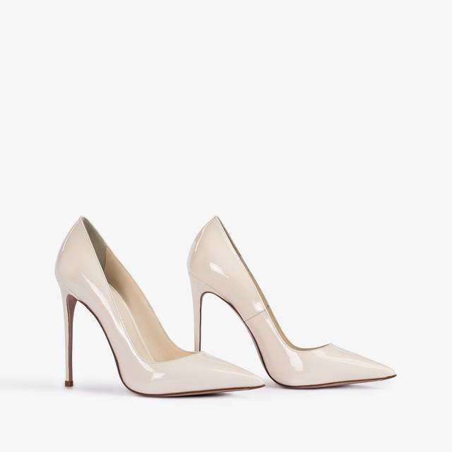 Le Silla Décolleté vernice bianca milk Nuova