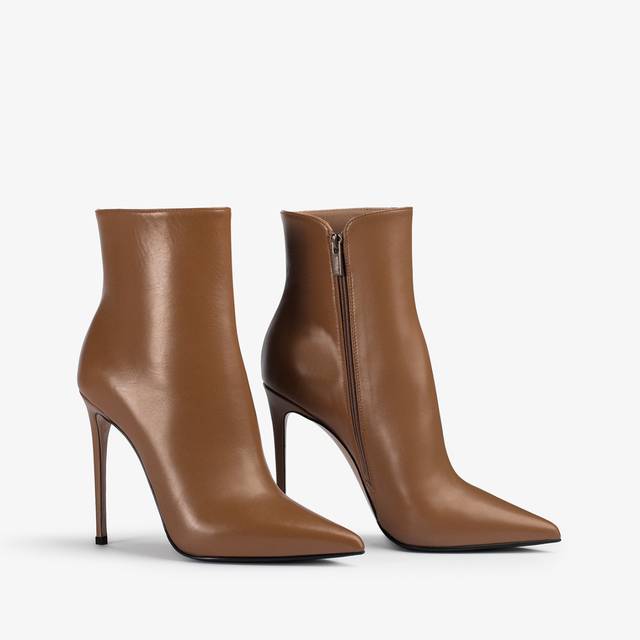 Le Silla Stivaletto pelle marrone ginger Qualità