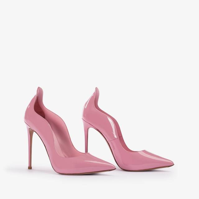 Le Silla Décolleté vernice rosa dea Italia