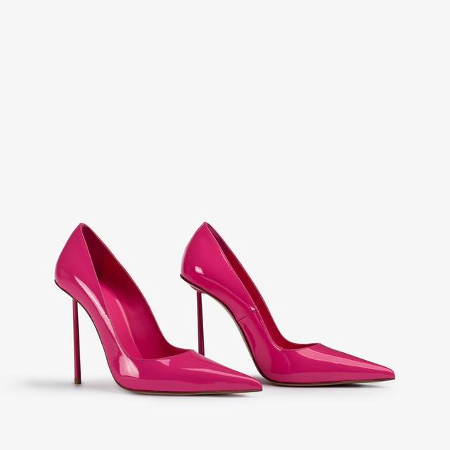 Le Silla Décolleté vernice fucsia party Novità
