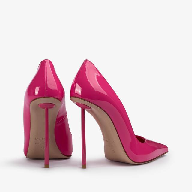 Le Silla Décolleté vernice fucsia party Novità