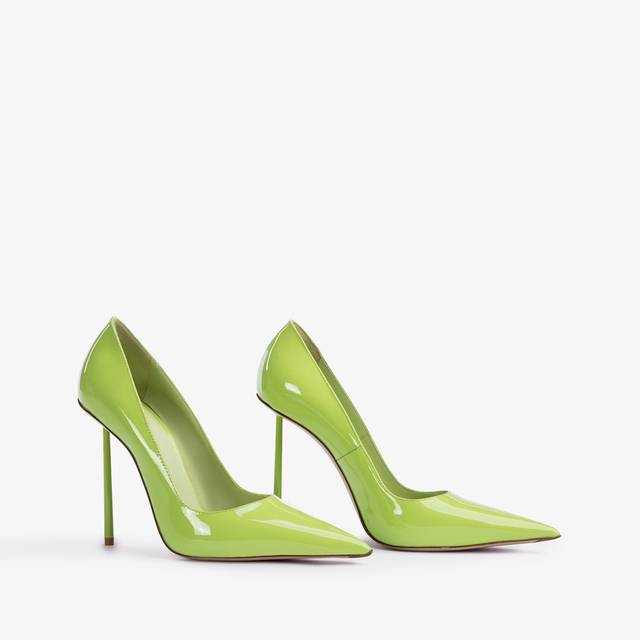 Le Silla Décolleté vernice verde apple Presa
