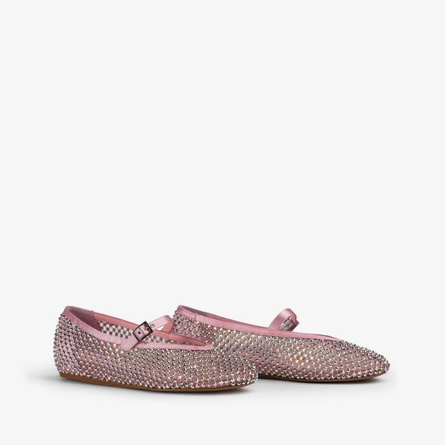 Le Silla Ballerina gioiello rete rosa dea con Cristalli iridescenti Sconto