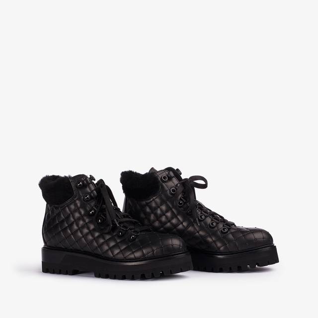 Le Silla Stivaletto trekking pelle nero In Vendita