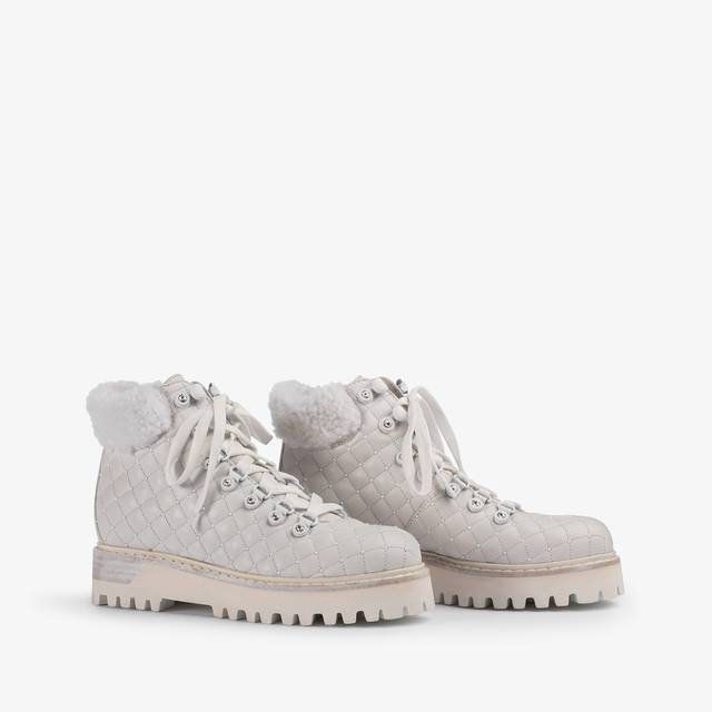 Le Silla Stivaletto trekking pelle bianco Saldi