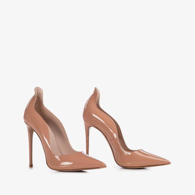 Le Silla Décolleté vernice nude phard Vendita Economica