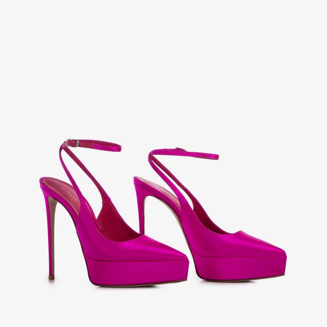 Le Silla Slingback con plateau raso fucsia bouganville I Più Venduti