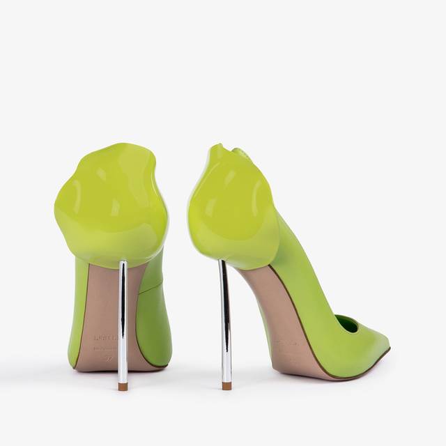 Le Silla Décolleté pelle verde apple Negozio