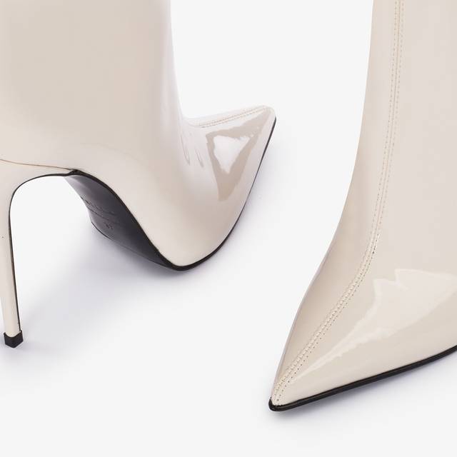 Le Silla Stivale al ginocchio vinile bianco milk Acquista Ora