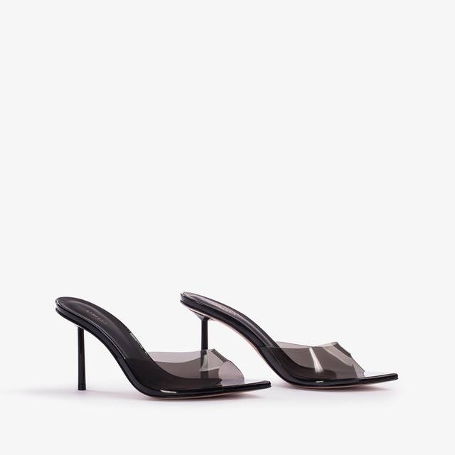 Le Silla Sandalo mule plexy nero Promozione