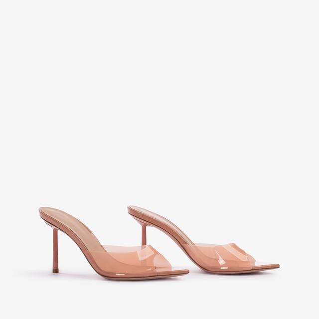 Le Silla Sandalo mule plexy nude phard Spedizione Gratuita