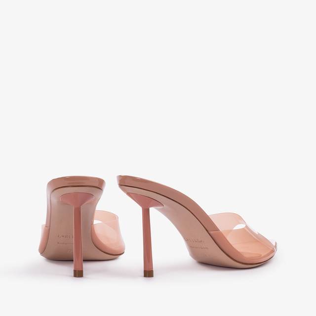 Le Silla Sandalo mule plexy nude phard Spedizione Gratuita