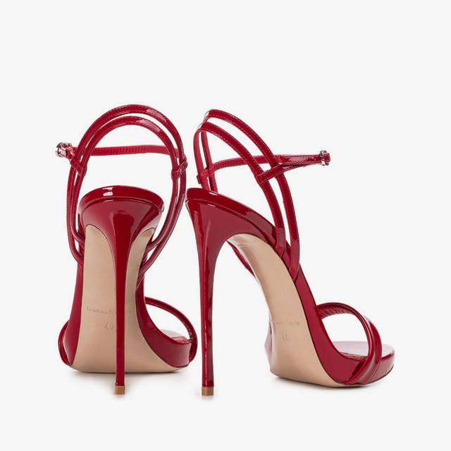 Le Silla Sandalo vernice rosso Sottocosto