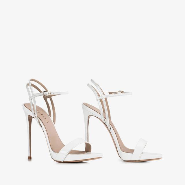 Le Silla Sandalo vernice bianco carta Only for today