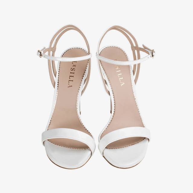 Le Silla Sandalo vernice bianco carta Only for today