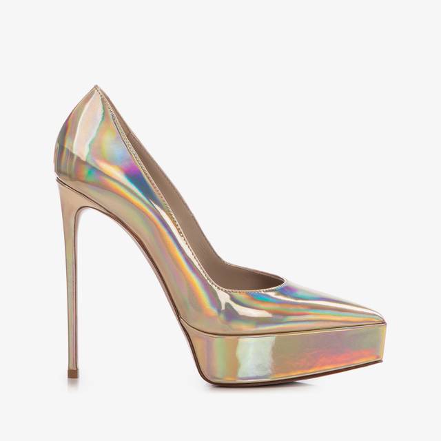 Le Silla Décolleté con plateau iridescente nude Nuovi prodotti