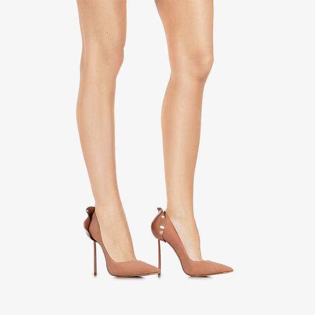 Le Silla Décolleté camoscio nude phard Enormi risparmi