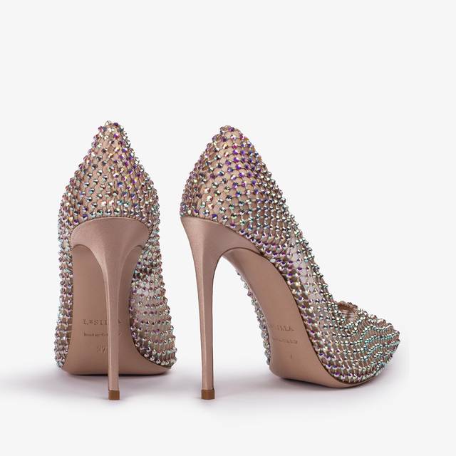 Le Silla Décolleté gioiello rete nude skin Offerta settimanale