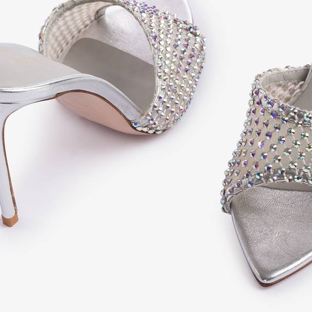 Le Silla Sandalo gioiello rete argento eclissi con Cristalli Only for today