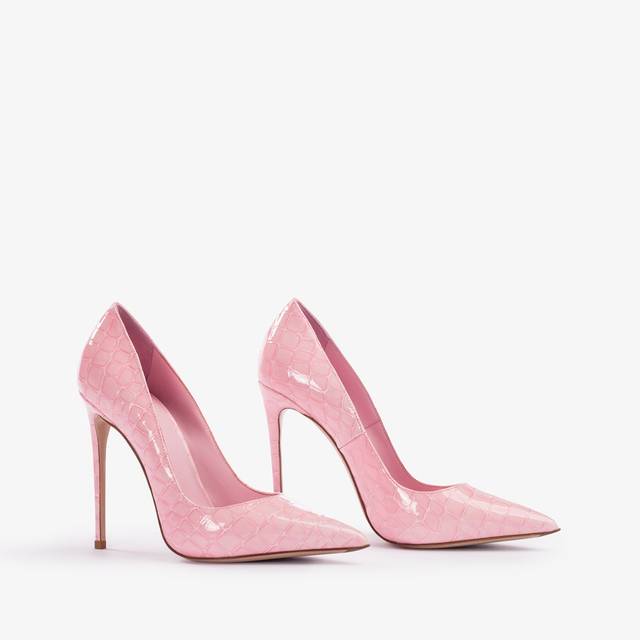Le Silla Décolleté stampa cocco rosa dea Enormi sconti