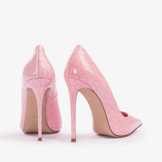 Le Silla Décolleté stampa cocco rosa dea Enormi sconti