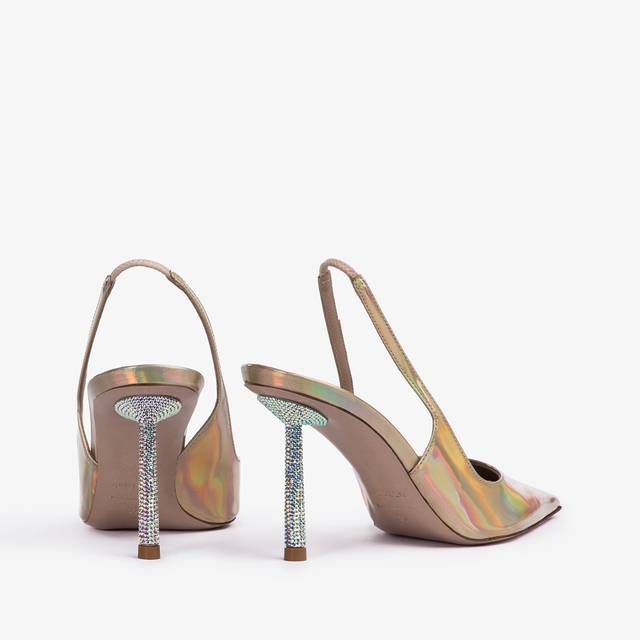 Le Silla Slingback iridescente nude Sconti questo mese