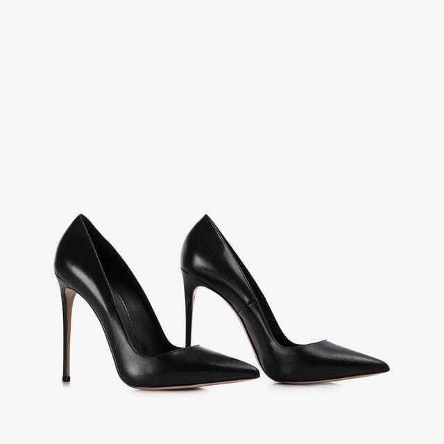 Le Silla Décolleté pelle nera Online