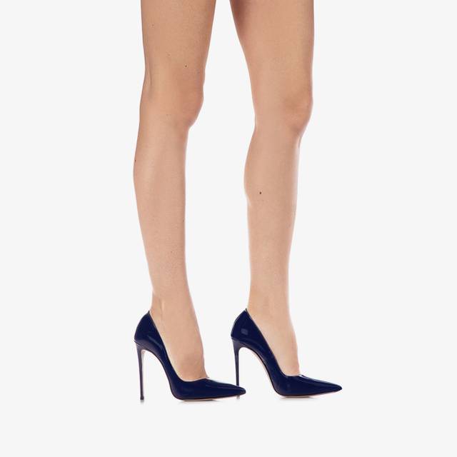 Le Silla Décolleté vernice blu lazuli Offerta esclusiva