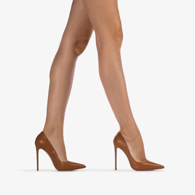 Le Silla Décolleté pelle marrone cuba Black Friday