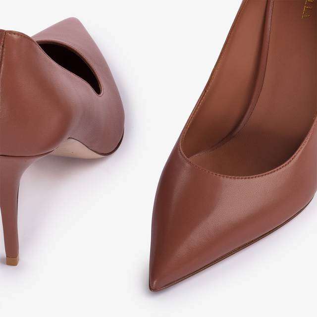 Le Silla Décolleté pelle marrone cake Offerta natalizia