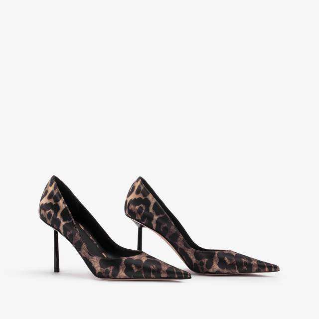 Le Silla Décolleté raso stampa leopardata Offerta Pasqua