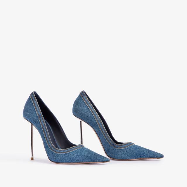 Le Silla Décolleté denim blu Offerta per la Festa della Mamma