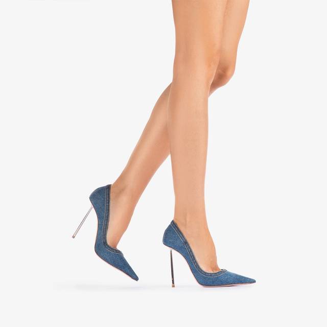 Le Silla Décolleté denim blu Offerta per la Festa della Mamma