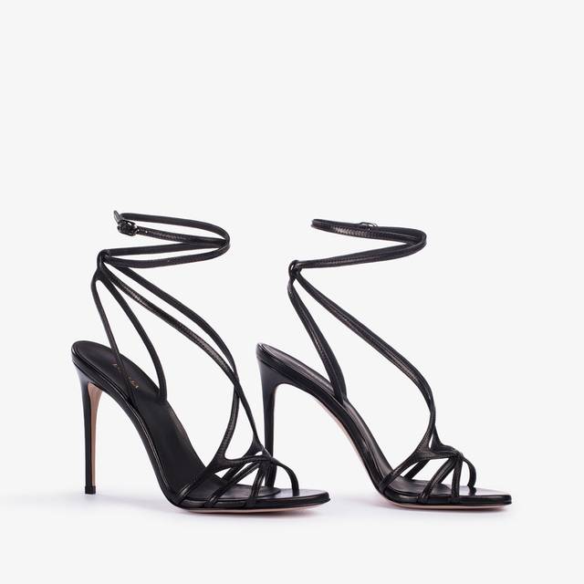 Le Silla Sandalo pelle nero Nuovi prodotti