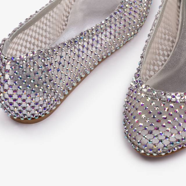 Le Silla Ballerina gioiello rete argento eclissi con Cristalli Promozione temporanea
