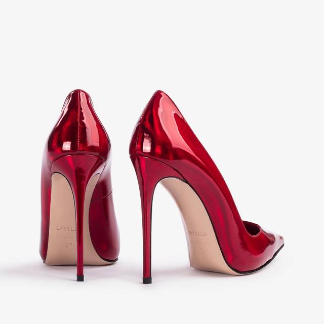 Le Silla Décolleté iridescente rossa rebel Limitato a 3 giorni