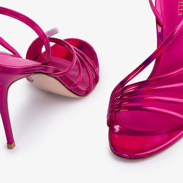 Le Silla Sandalo iridescente fucsia bouganville Sconti questo mese