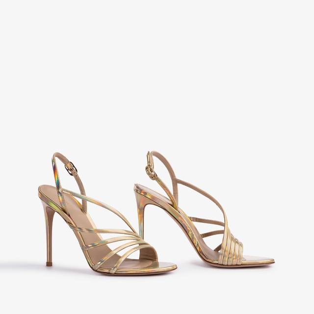 Le Silla Sandalo iridescente nude 2025