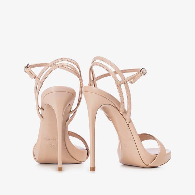 Le Silla Sandalo pelle nude skin Offerta