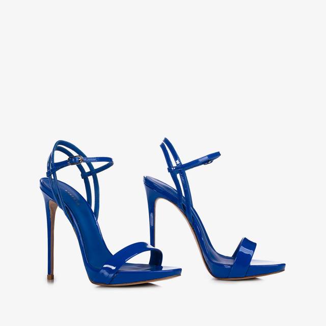 Le Silla Sandalo vernice blu persia Economico