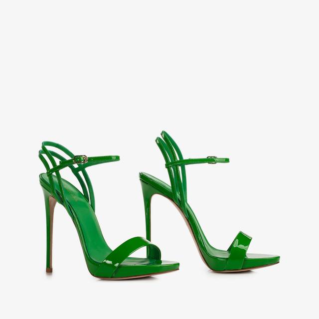 Le Silla Sandalo vernice verde emerald Online