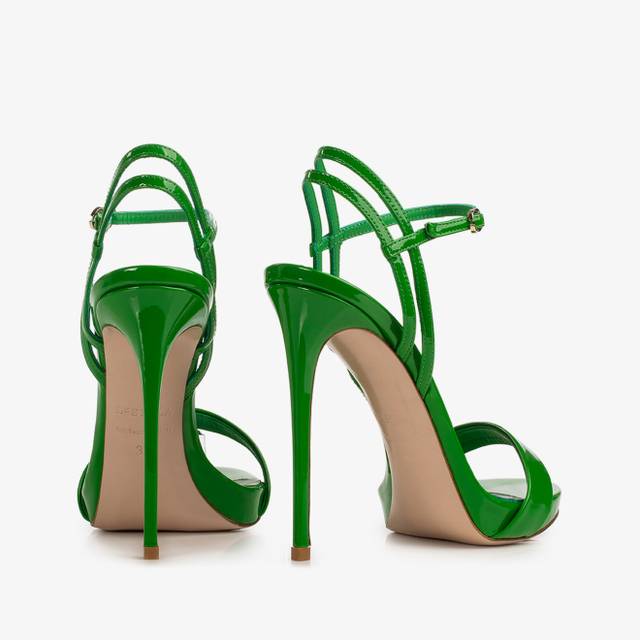 Le Silla Sandalo vernice verde emerald Online