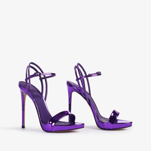Le Silla Sandalo metallizzato viola kamala Outlet