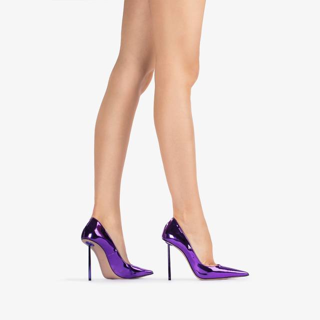 Le Silla Décolleté metallizzata viola kamala I Più Venduti